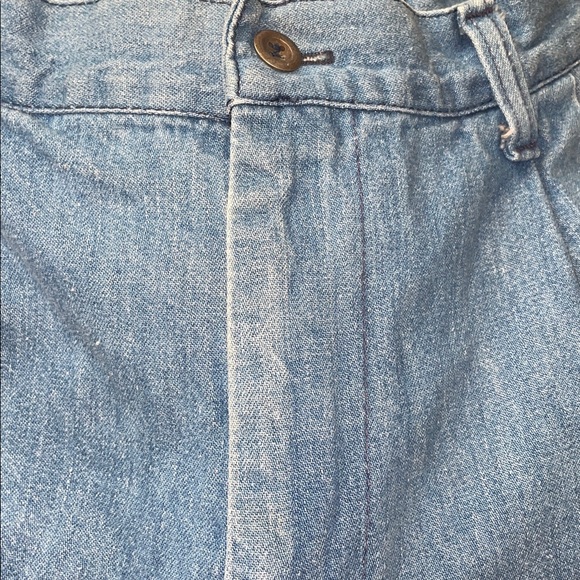 Ralph Lauren Vintage Blue Denim Shorts - Picture 6 of 7